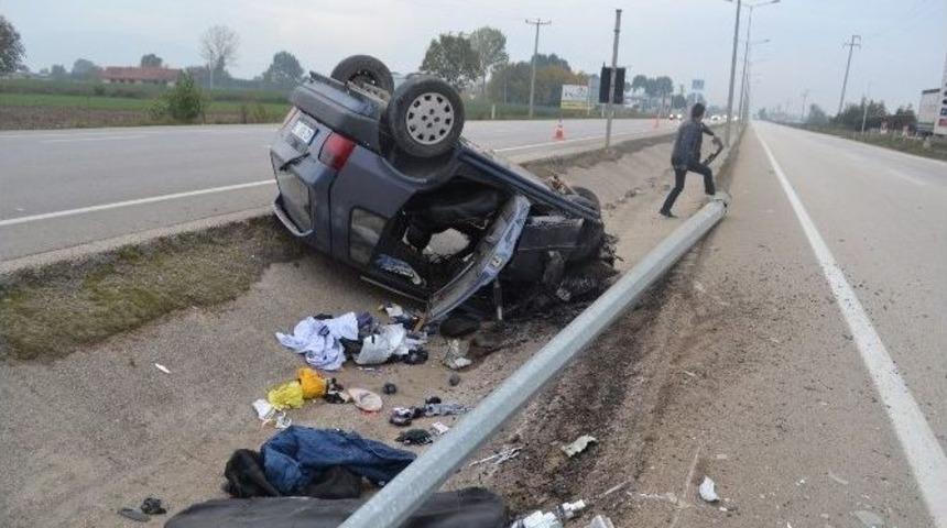 Bursa&rsquo;da Kazalar: 3 Yaralı