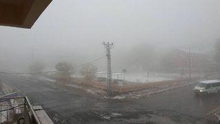 Bingöl’e Yılın İlk Karı Düştü