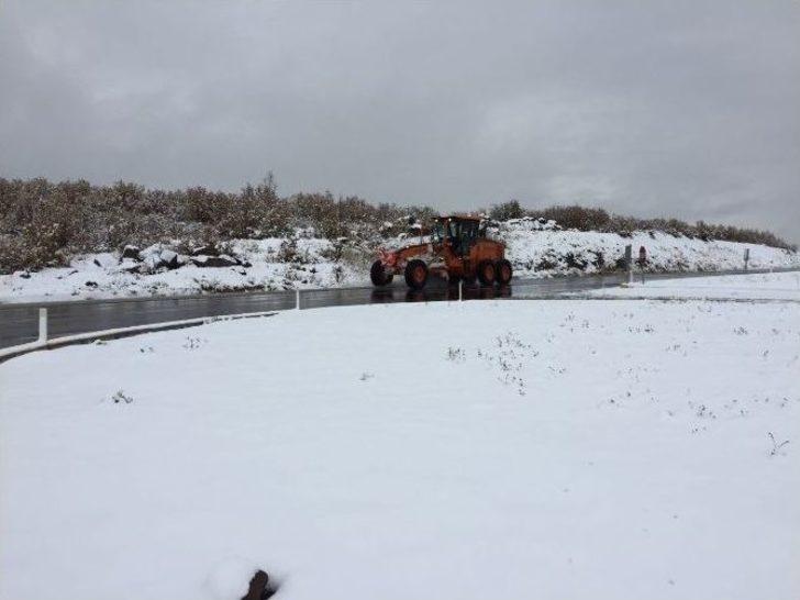 Bingöl’e Yılın İlk Karı Düştü G1