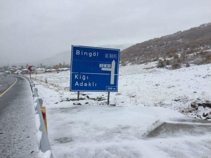 Bingöl’e Yılın İlk Karı Düştü G2