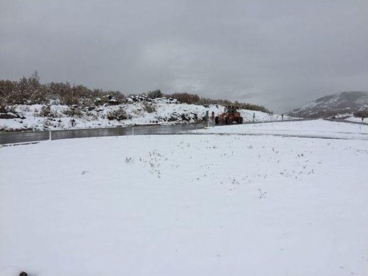 Bingöl’e Yılın İlk Karı Düştü G3