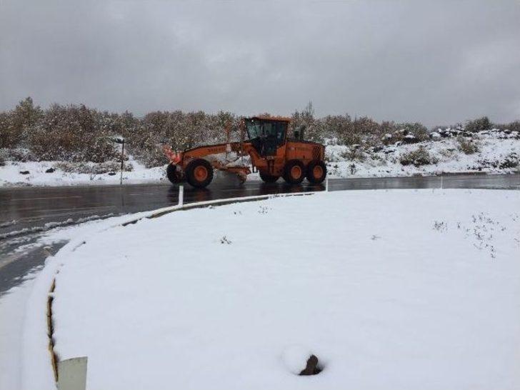 Bingöl’e Yılın İlk Karı Düştü G4