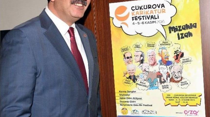 Uluslararası &Ccedil;ukurova Karikat&uuml;r Festivali 4 Kasım&rsquo;da Başlıyor