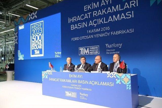 Ekim Ayı İhracat Rakamları A&ccedil;ıklandı 2