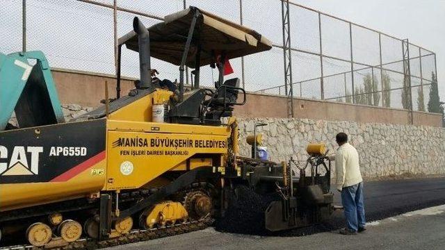 Sanayi Yolu Sıcak Asfalta Kavuştu