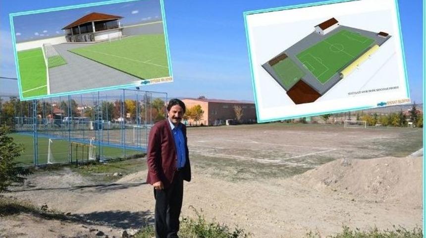 Seyitgazi&rsquo;ye Spor Kompleksi Yapılıyor
