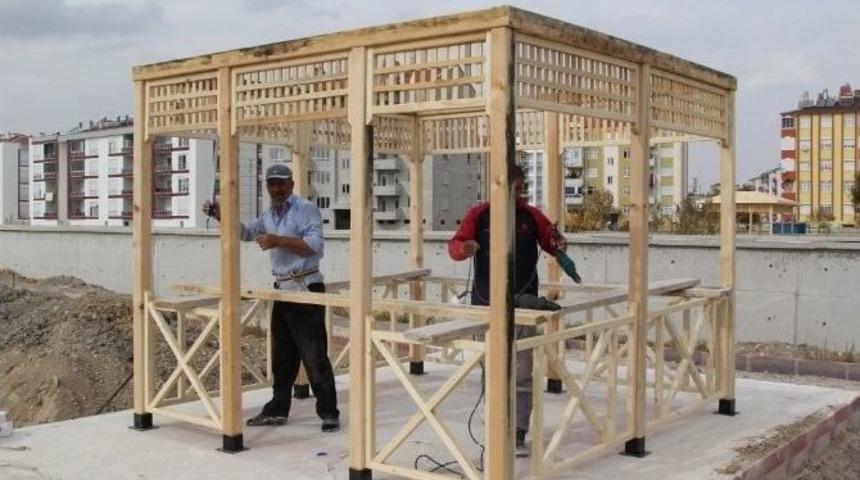 Cihanbeyli&rsquo;de Kordon Boyu Projesi &Ccedil;alışmaları Devam Ediyor