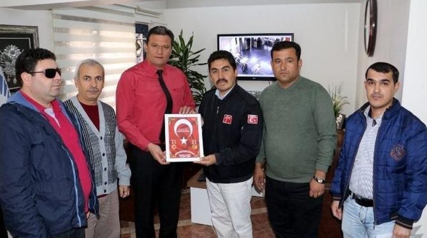 Gaziler Ve Şehit Ailelerinden B&uuml;y&uuml;kşehire Teşekk&uuml;r Ziyareti