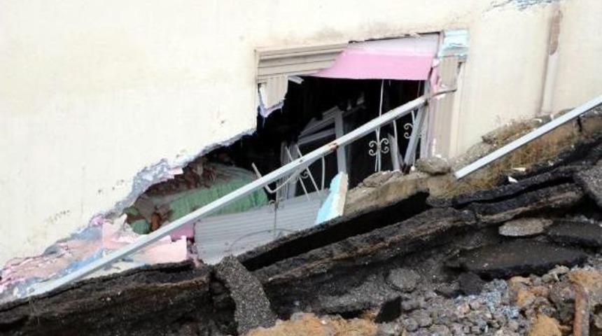 Ereğli'de Istinat Duvarı &Ccedil;&ouml;kt&uuml;