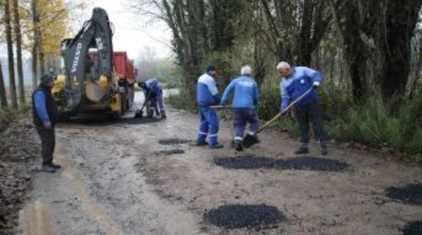 Batakk&ouml;y Bağlantı Yolu G&uuml;zelleşiyor