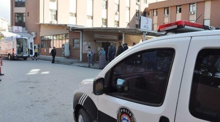 Darp Edilen Kadın Hastaneye Kaldırıldı