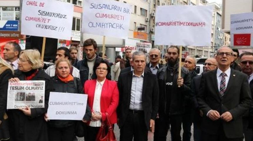 Balıkesir Chp'lilerden Cumhuriyet'e Destek