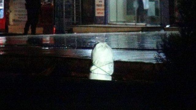 Batman’da İş Merkezi Önündeki Çuvallar Polisi Alarma Geçirdi 1