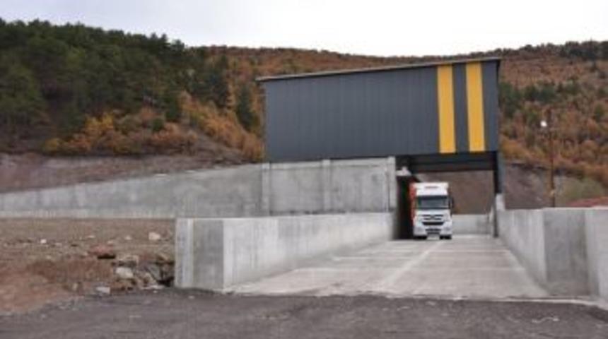 Kızılcahamam &Ccedil;&ouml;p Aktarma İstasyonu Hizmet Vermeye Başladı