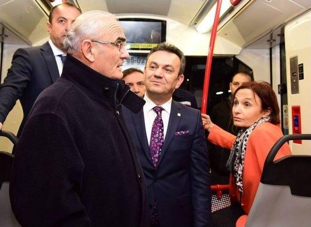 Yerli Tramvay Cumartesi Günü Hizmete Giriyor