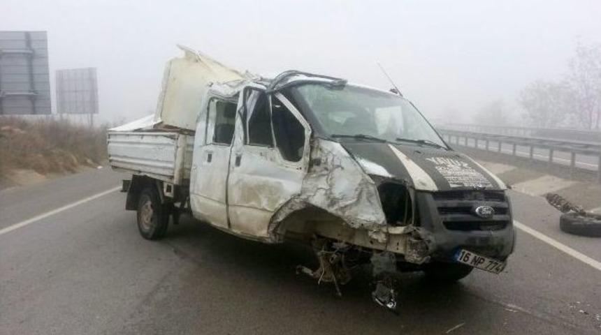 Sis Kaza Yaptırdı: 1&rsquo;i Ağır 9 Yaralı