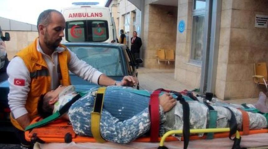 İnşaatta Başını Betona &Ccedil;arpan Iş&ccedil;i Yaralandı