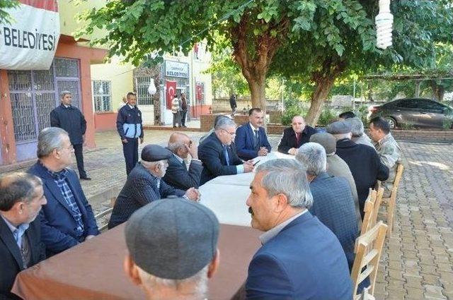 Kaymakam &Ccedil;ağlayan Kaya İl&ccedil;eye Bağlı Beldelerde İncelemelerde Bulundu 1