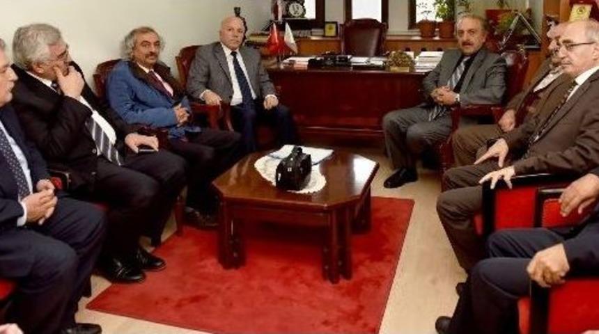 Başkan Sekmen&rsquo;den Ervak&rsquo;a Ziyaret