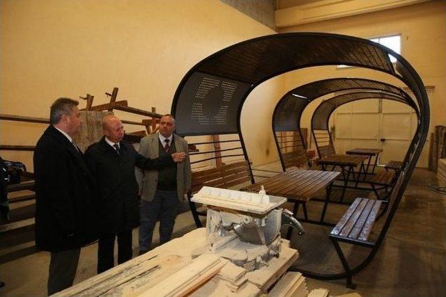 Başkan &Ccedil;olakbayrakdar, Talas Belediye Başkanı Mustafa Palancıoğlu&rsquo;nu Ağırladı 1