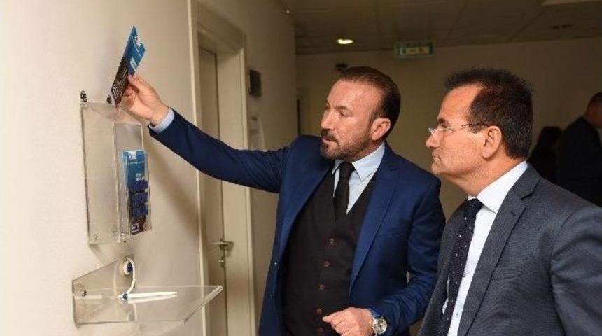 Başkan Doğan, Kıbrıs Yeniboğazi&ccedil;i Belediye Başkanı Demir&rsquo;i Ağırladı