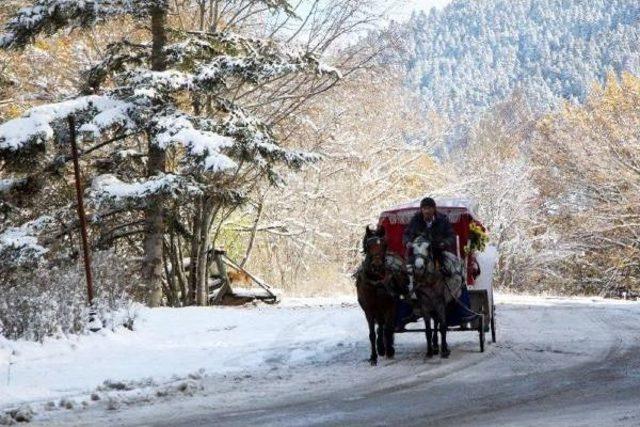 Abant'ta Kar Güzelliği