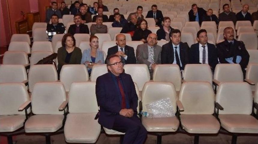 Manisa B&uuml;y&uuml;kşehir Personeline İş G&uuml;venliği Eğitimi