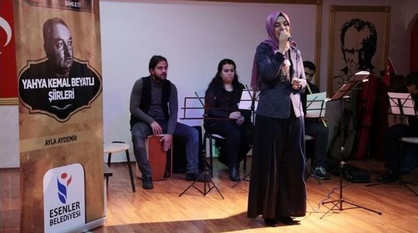 Yahya Kemal Beyatlı, Esenler&rsquo;de Anıldı