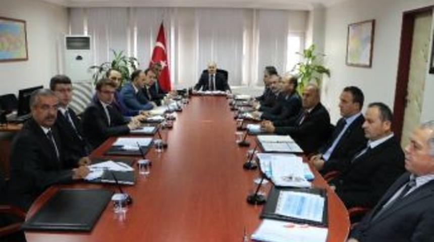 Vali Dağlı Başkanlığında Yatırım İzleme Toplantısı Ger&ccedil;ekleştirildi