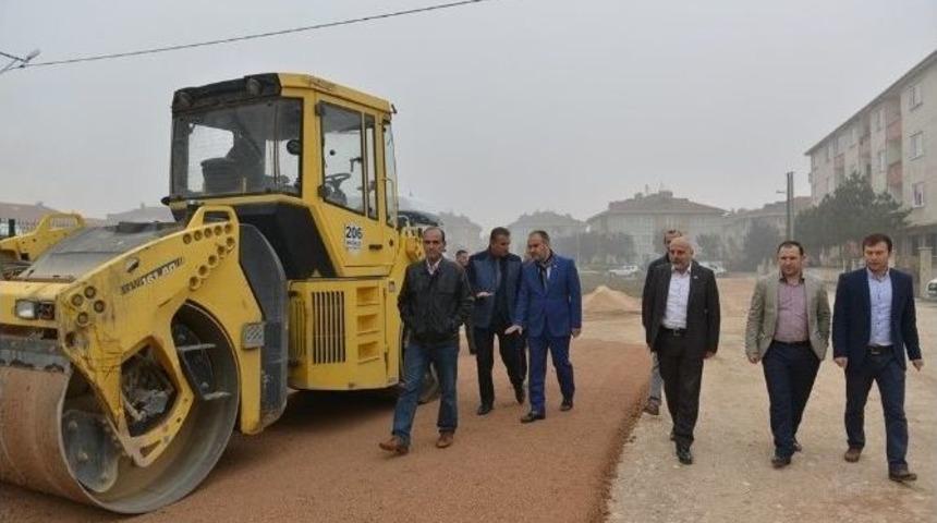 İnegöl’de Asfalt Hamlesi