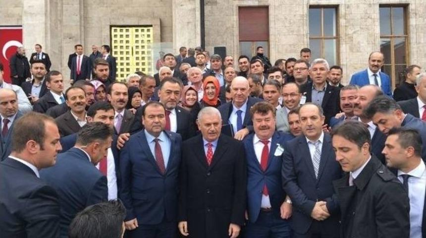 Cevdet Korkmaz Ve Mahalle Başkanları Ankara&rsquo;da