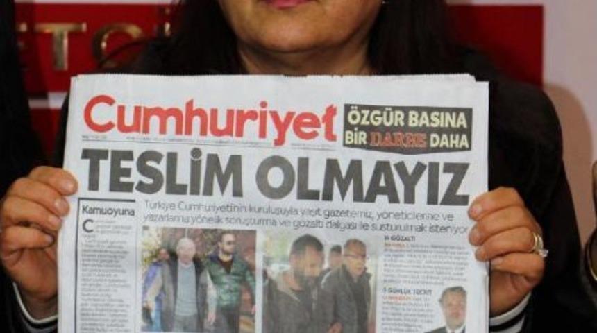 Sivas'ta Chp'den Cumhuriyet Gazetesi Operasyonu Tepkisi