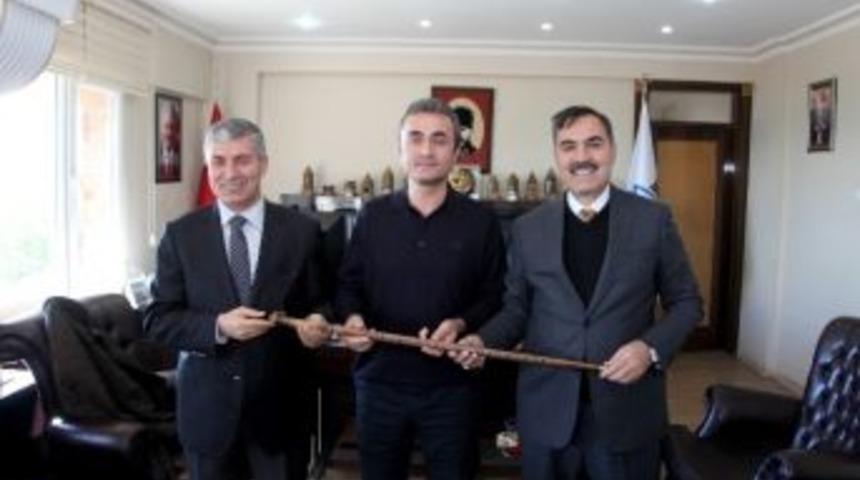 Genel M&uuml;d&uuml;r Aslan&rsquo;dan Başkan &Ccedil;oban&rsquo;a Ziyaret