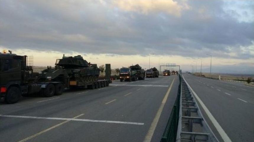 28. Mekanize Piyade Tugay Komutanlığına Bağlı Tank B&ouml;l&uuml;ğ&uuml; Şırnak&rsquo;a Taşınıyor