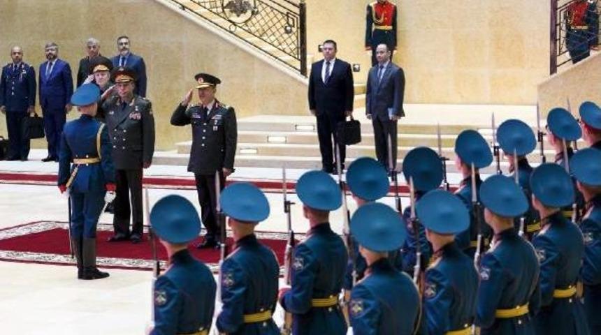 Genelkurmay Başkanları Akar Ve Gerasimov 'halep'i G&ouml;r&uuml;şt&uuml;