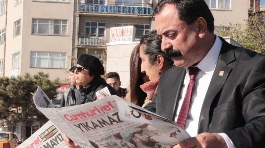 Chp İl Başkanı Yılmaz Zengin: "basına Baskı Uygulanamaz"