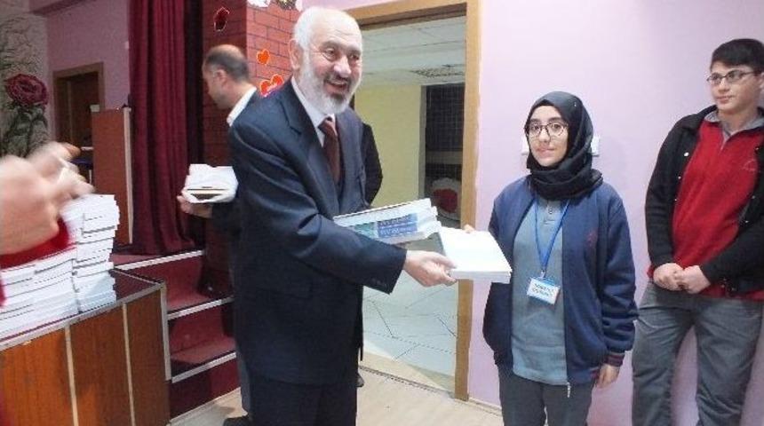 M&uuml;ft&uuml; Arvas Tobb Fen Lisesine Ziyaret