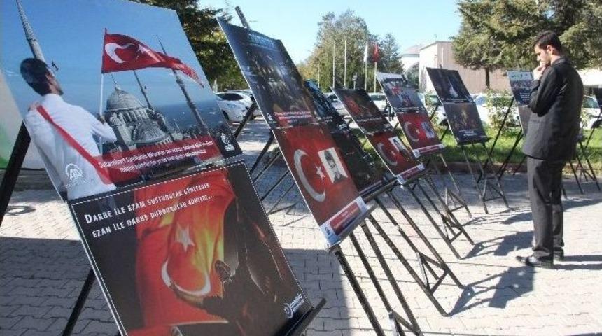 Elazığ&rsquo;da 15 Temmuz Fotoğraf Sergisi A&ccedil;ıldı