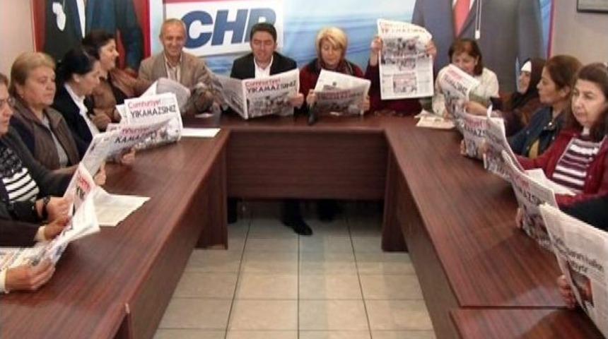 Chp Malatya İl Teşkilatı&rsquo;ndan Cumhuriyet Gazetesi&rsquo;ne Destek