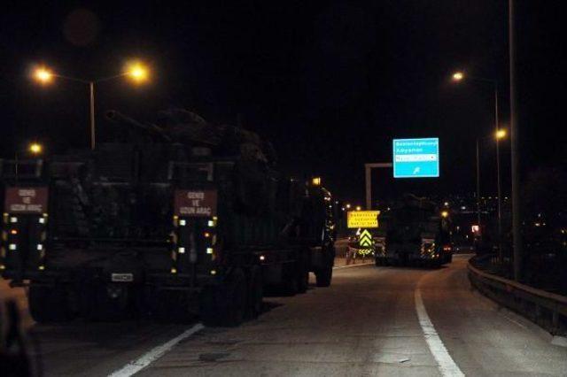 Şırnak'a Giden Askeri Konvoy Gaziantep'te