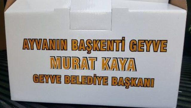 Geyve'den Milletvekillerine Ayva