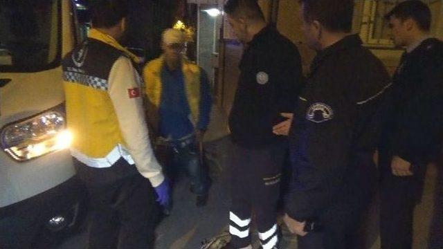 (&ouml;zel Haber) Girmeye &Ccedil;alıştığı Evin Balkonundan Kazığın &Uuml;zerine D&uuml;şt&uuml; 1