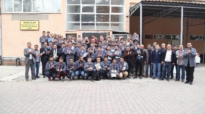 Gen&ccedil; Makine Bakımcısı Yetiştirme Projesi B&uuml;t&uuml;n Hızıyla Devam Ediyor