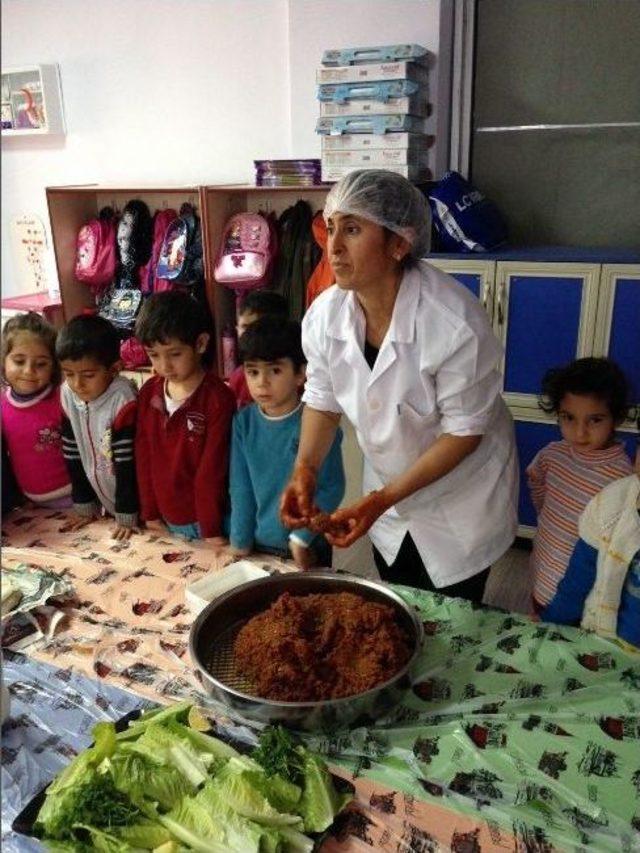 Anaokulunda “anne Eli Değmiş Gibi” İsimli Proje Start Aldı