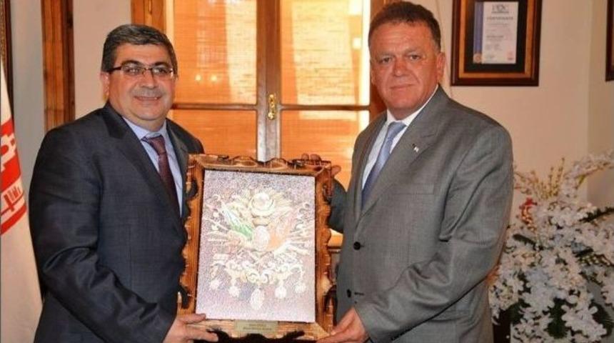 T&uuml;rk Kızılay&rsquo;ı Bilecik Şube Başkanı &Ccedil;ınar&rsquo;dan Başkan Vekili Can&rsquo;a Ziyaret