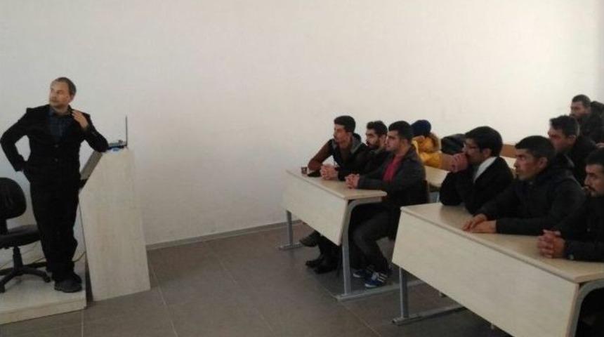 Eleşkirt&rsquo;te &Ccedil;ift&ccedil;ilere Uygulamalı Eğitim