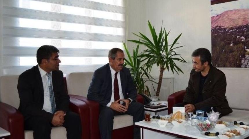 Genel M&uuml;d&uuml;r Aslan&rsquo;dan Başkan G&uuml;rsoy&rsquo;a Ziyaret