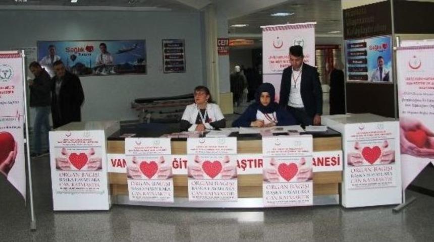 Van&rsquo;da Organ Ve Doku Bağışı Haftası