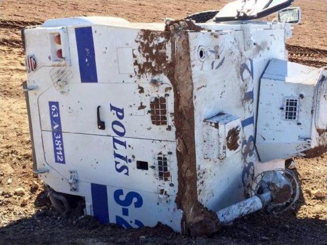 Suruç'ta Polis Aracı Devrildi: 2 Polis Yaralı