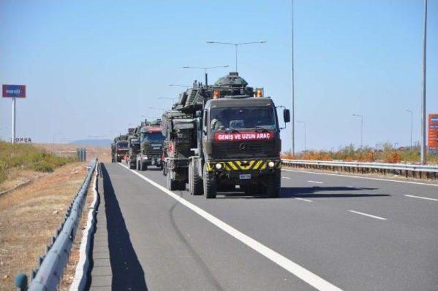 Silopi'ye Gidecek Askeri Konvoy, Gaziantep'ten Ayrıldı